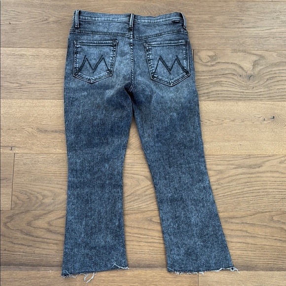 Mother the insider crop step fray jeans - size 31 - Picture 6 of 6